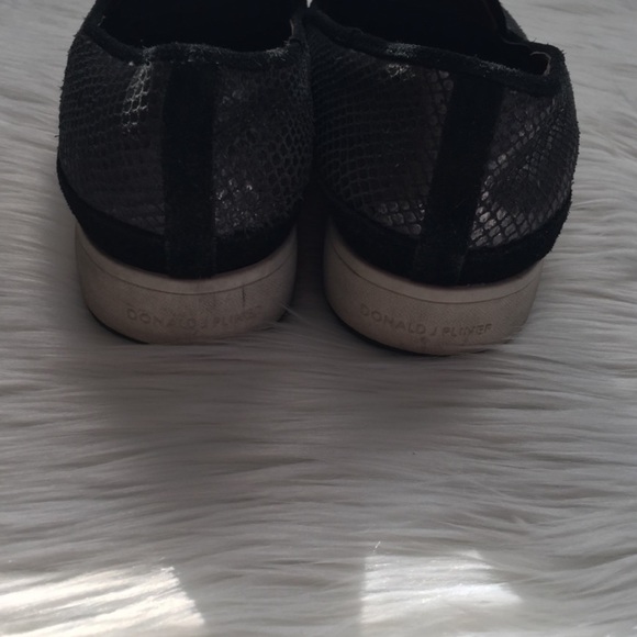Donald J. Pliner Mickey Metallic Sneaker Loafer 11 - Picture 8 of 10